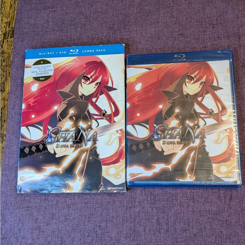 Shakugan No Shana S:OVA Blu Ray Combo includes slip cover. New and sealed.